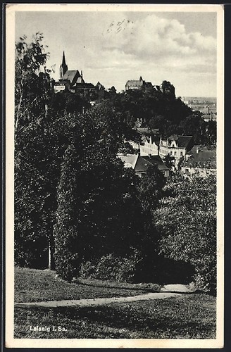 Leisnig ortsansicht - leisnig, sa.,