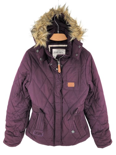 Diesel damen kapuzenparka - diesel,
