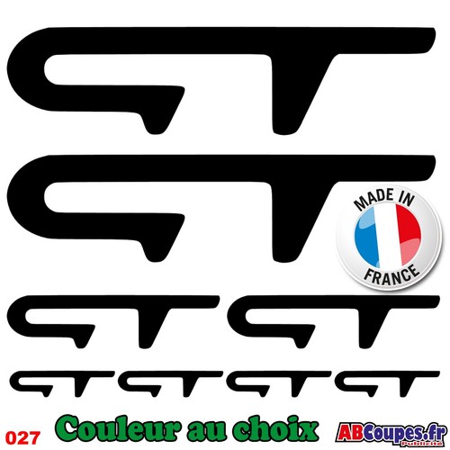 Aufkleber sticker 10 - gt,