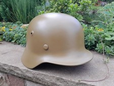 Stahlhelm M40, original Wehrmacht ET64 Afrikacorps