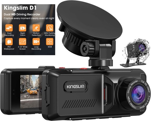 Kingslim 1080p dashcam - d1,