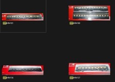 Verschiedene Rivarossi Reisezugwagen / Schlafwagen (DB, SNCF, CIWL, FS) OVP