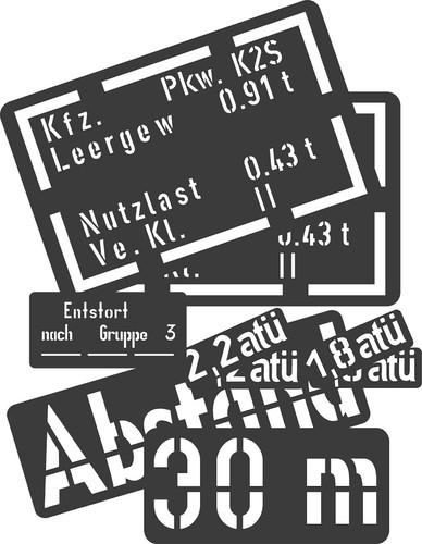 Schwimmwagen ww2 stencils - ww2,