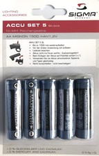Akku sigma mignon 1500mah - akku,
