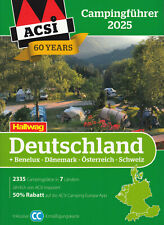 ACSI Campingführer Deutschland 2025 inklusive Ermäßigungskarte