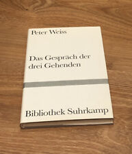 Peter Weiss - Gespräch der drei Gehenden | 1. Auflage 1996 | Bibliothek Suhrkamp