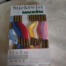 10x Stickgarn Kreuzstichgarn