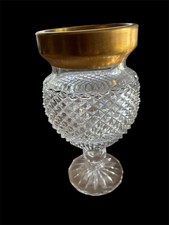 Bleikristall Vase, mit