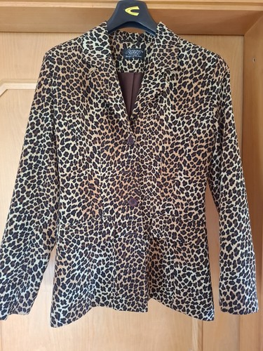 Leopardenmuster damen blazer - damen,