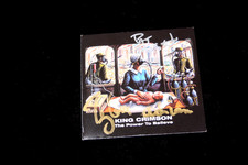 KING CRIMSON - The Power To Believe PROMO 2003 SIGNED CD