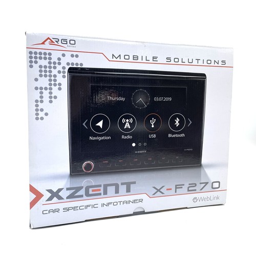 Xzent f270 infotainer fiat - xzent,