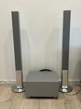 Loewe Individual Sound L1 + Subwoofer 1 Sound Alu Silber - Spitzenzustand