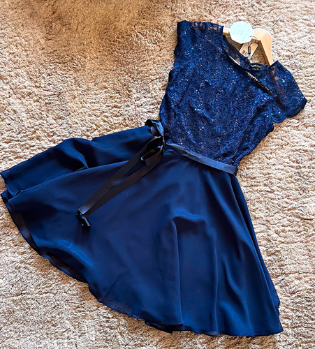 Swing damen kleid - swing, blau