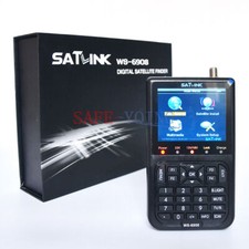 1x NEW Satlink WS-6908 3.5" DVB-S FTA Digital Satellite Meter Satellite   #A6-9