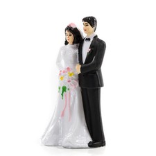Tortenfigur "Brautpaar" 75mm,Hochzeitstorte,Hochzeit,Tortenaufsatz,Tortenschmuck