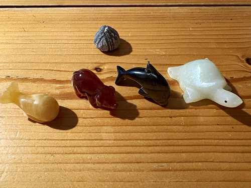 Kleine tierfiguren aus - 4,