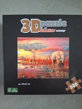 3D Puzzle with Visual Echo technology "Savannah Pool" 500 Teile Top Zustand