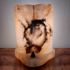Art Deco Alabaster Lampe