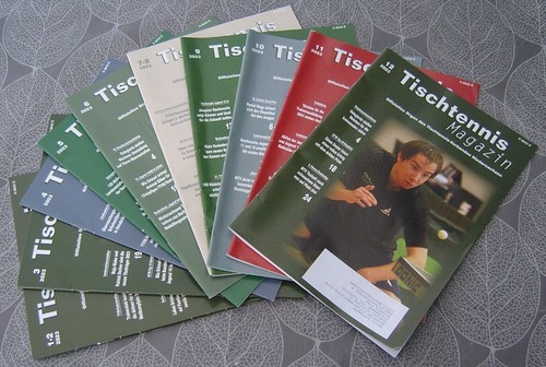 Zeitschriften tischtennis - zeitschriften,