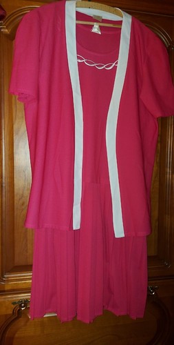 Damen zweiteiler kleid - zweiteiler, und
