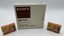Sony BM-550 - Micro-Dictator - Diktiergerät - Recorder - Aufnahmegerät - OVP!