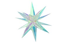 Weihnachtsstern 40 LED bunt 3D