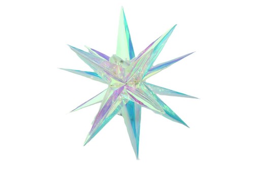 Weihnachtsstern led bunt 3d - 40,