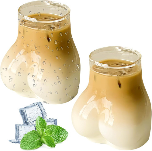 Lustige tasse mit hintern - tasse, hintern-form