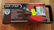 Profi Funkmikrofon Kool Sound HF-750 – 30 m Reichweite – Neu OVP