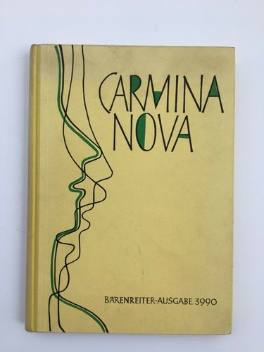 Noten carmina nova - noten.,