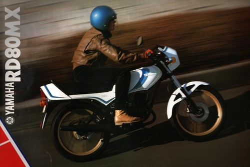 Prospekt yamaha motorrad 80 - rd,