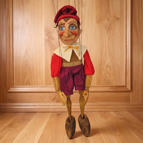 Czech folk art marionette - czech,