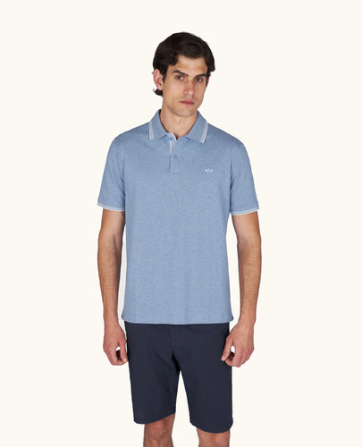 Paul shark herren blau shirt - paul&shark,