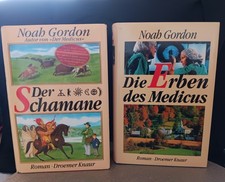 NOAH GORDON : Der Schamane + Die Erben des Medicus Gebunden/gut gebraucht/s.Text