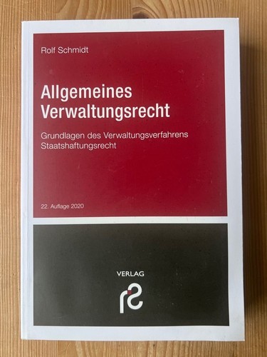 Allgemeines verwaltungsrecht - allgemeines,