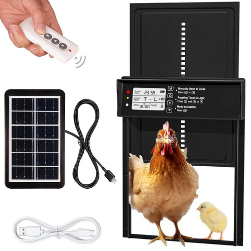 Solar hühnerklappe - solar,