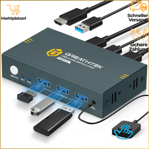 Kvm switch 60hz hdmi usb - kvm,