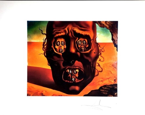 Salvador dali lithographie - dali,