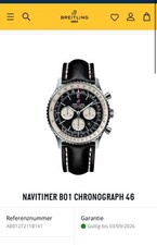 Breitling Navitimer 01 Chronograph 46 Manufakturkaliber B01 FullSet  Top!