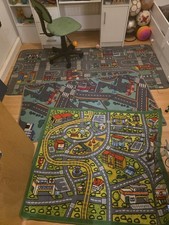 Kinderteppich Straßenteppich