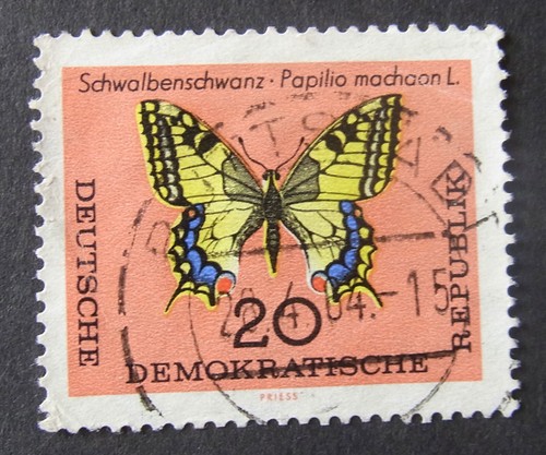Ddr 1964 schmetterling - ddr,