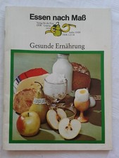 Essen nach Maß - Gesunde Ernährung, DDR-Zeitschrift 1978, Rezeptheft