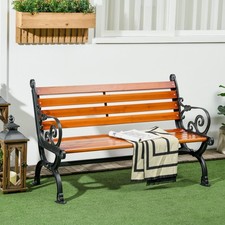 Outsunny gartenbank parkbank - gartenbank,,