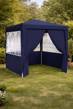 Partyzelt 2,5x2,5 m Blau