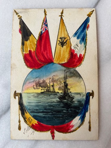 Handgemahlt marine entente - handgemahlt,