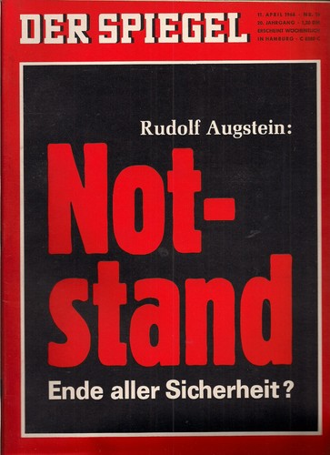 Der spiegel april - der, 1966