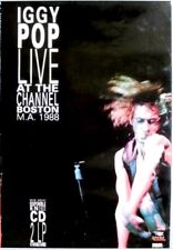 POP, IGGY - 1990 - Plakat - In Concert - Live At The Channel 7-19-88 - Poster