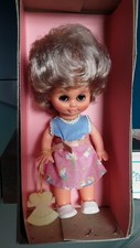 "ARI", "Königspuppen" Vintage, Puppe + Box, Made in DDR 70er Jahre, H. 23 cm.