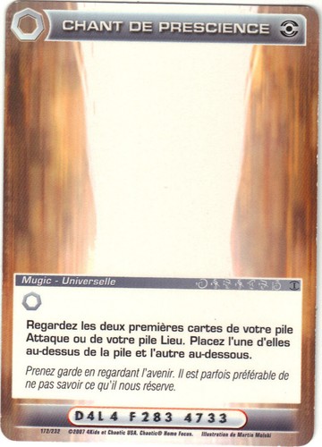 Chaotic 172 222 chant - chant, de
