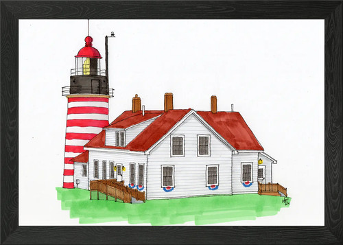 Leuchtturm und hüterhaus - leuchtturm,